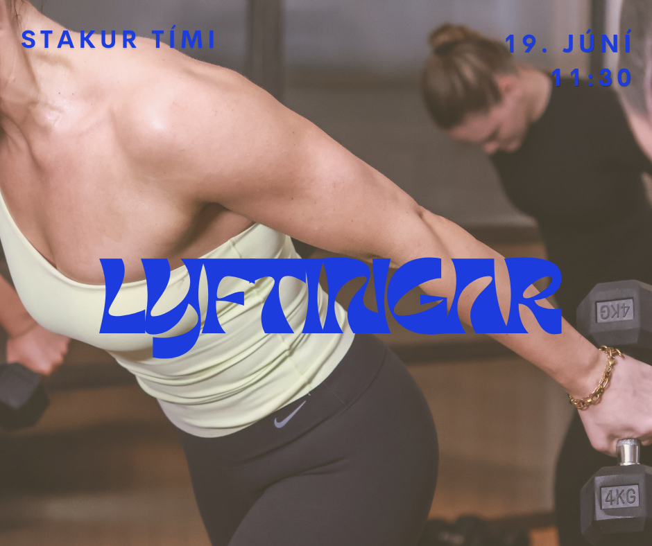 Ekki meðlimir: Lyftingar 19. júní - 11:30